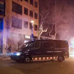  Disturbios en Barcelona en una manifestación de apoyo al rapero Hasél 