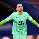 Vicente Guaita con el Crystal Palace.