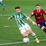 Álex Moreno con el Real Betis.