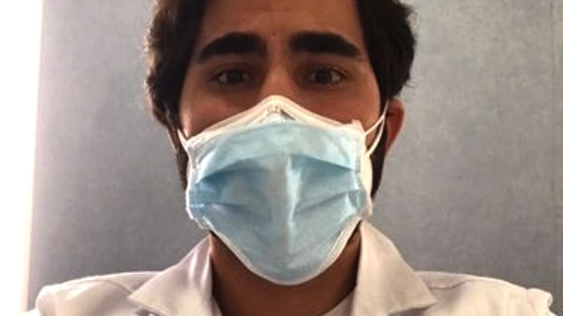Jaime Lluch, médico en el Hospital Puerta del Mar, en Cádiz