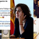 El CSD no ha rectificado su error con Teresa Martínez