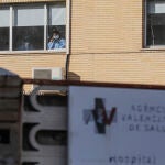 Hospital Antiguo de la Fe en Valencia. Parte de sus instalaciones fueron habilitadas por la Generalitat para albergar pacientes leves de coronavirus, aunque ahora acoge a enfermos graves.