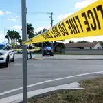 Policía de Florida en la escena de un crimen, en una imagen de archivo.