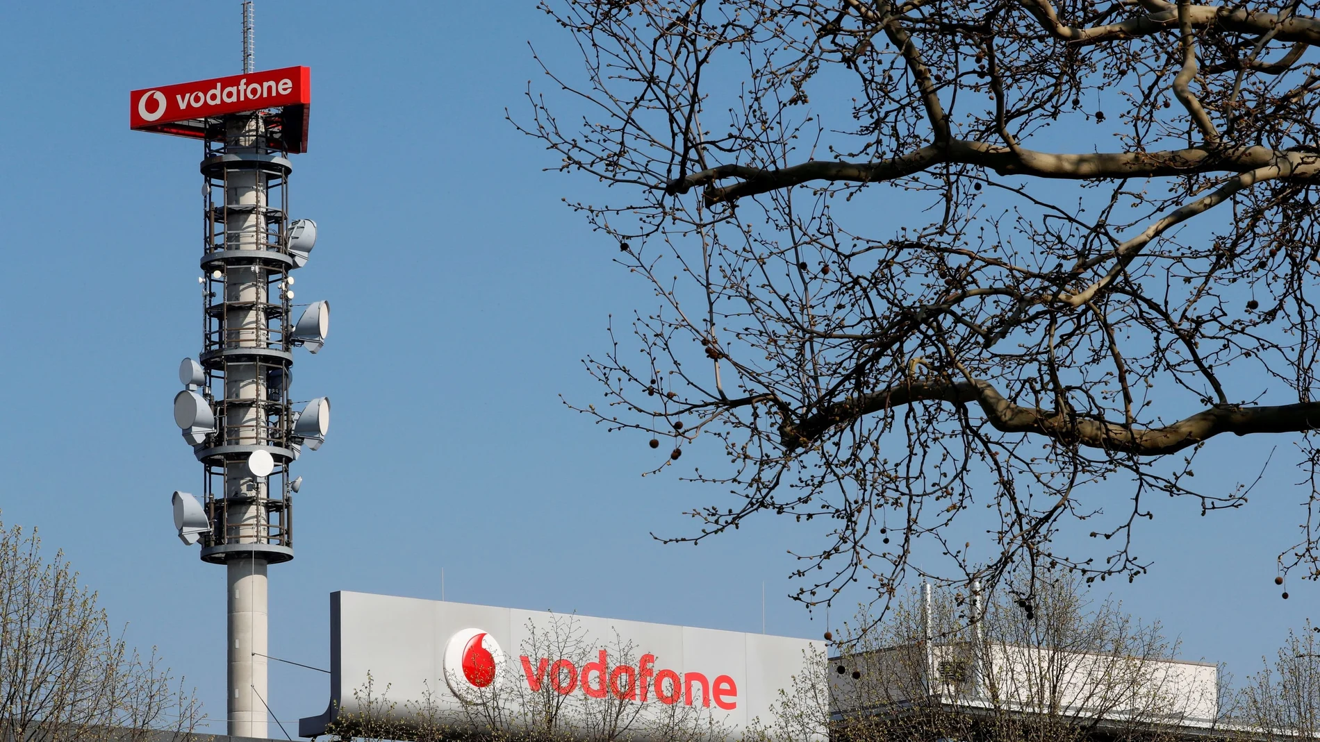 Torres de telecomunicaciones de Vodafone en Berlín