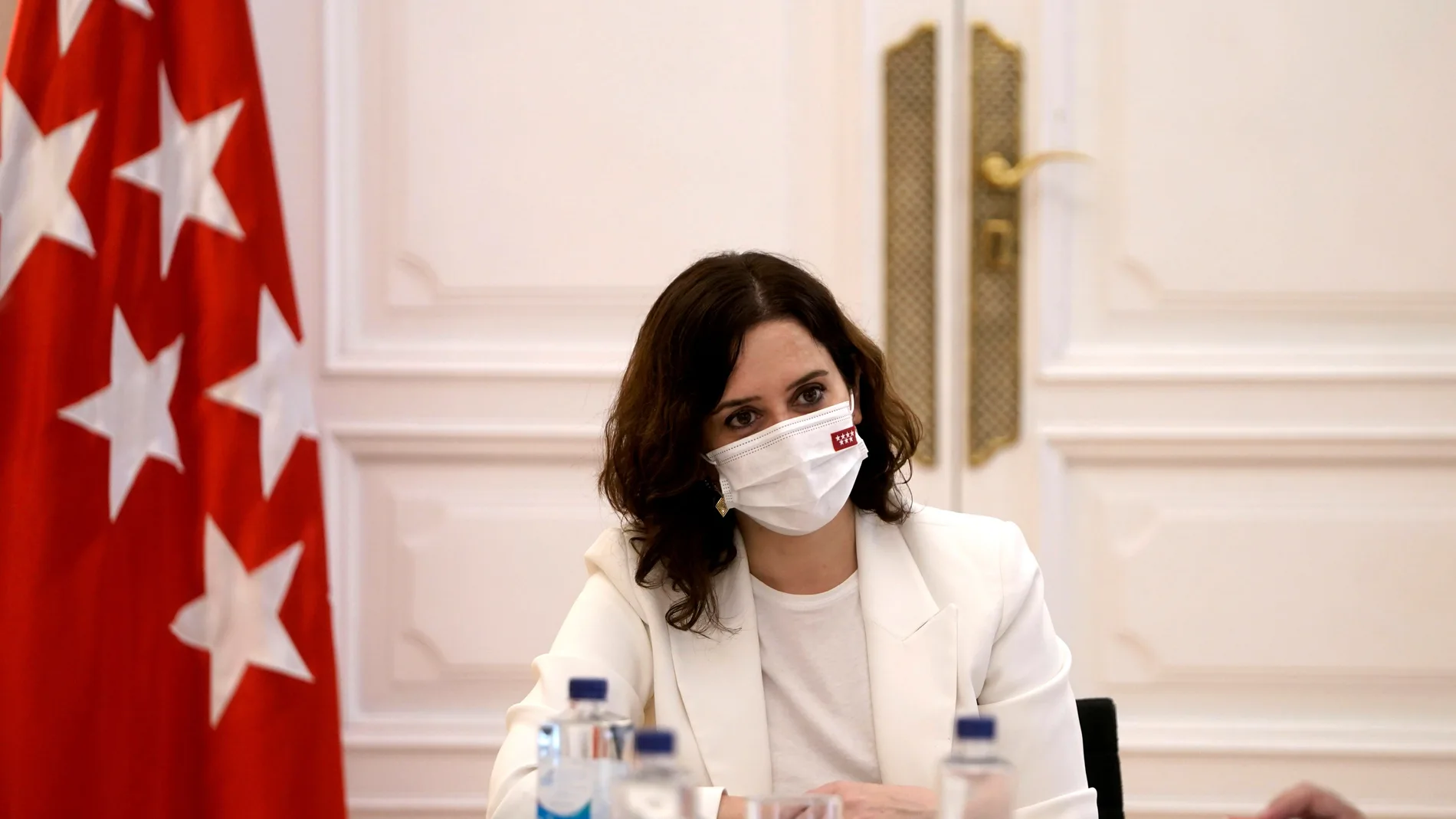 La presidenta de la Comunidad de Madrid, Isabel Díaz Ayuso