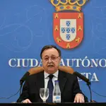 El presidente de Ceuta Juan Vivas. Antonio Sempere / Europa Press1