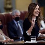 La diputada popular Teresa Jiménez-Becerril interviene en el pleno del Congreso de los Diputados