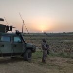Militares españoles de la Unidad de Protección en Mali