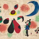 Pintura de Miró subastada en 2015 por algo más de 15 millones de euros