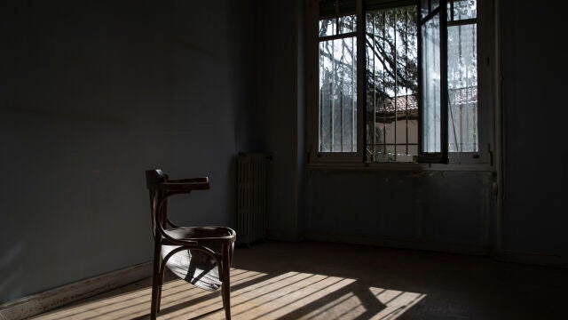 Una de las habitaciones de la casa Vicente Aleixandre, en Madrid