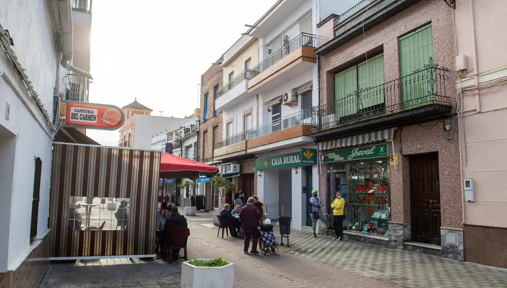 El lugar de los hechos del suceso, en Brenes (Sevilla)
