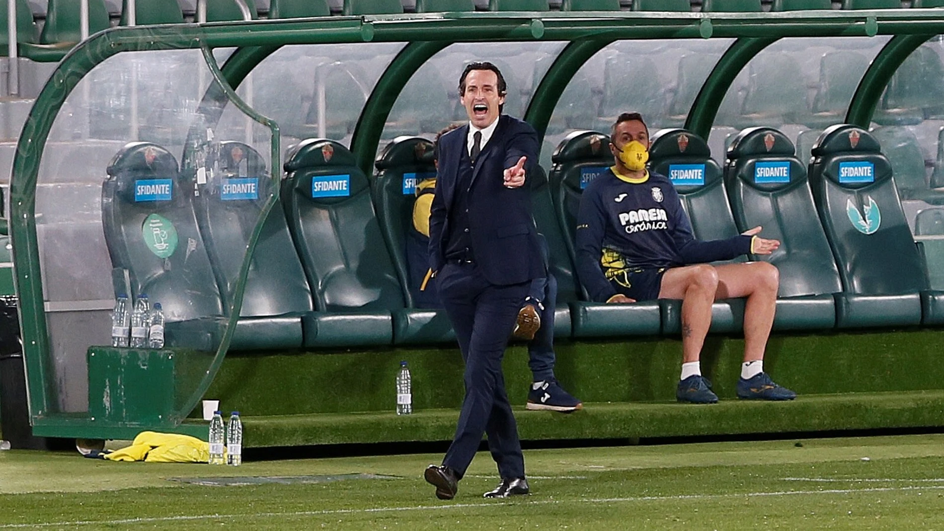 Unai Emery, entrenador del Villarreal.