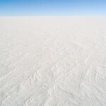 Estación del Domo C, fotografía sacada a 32 metros sobre la Antártida.