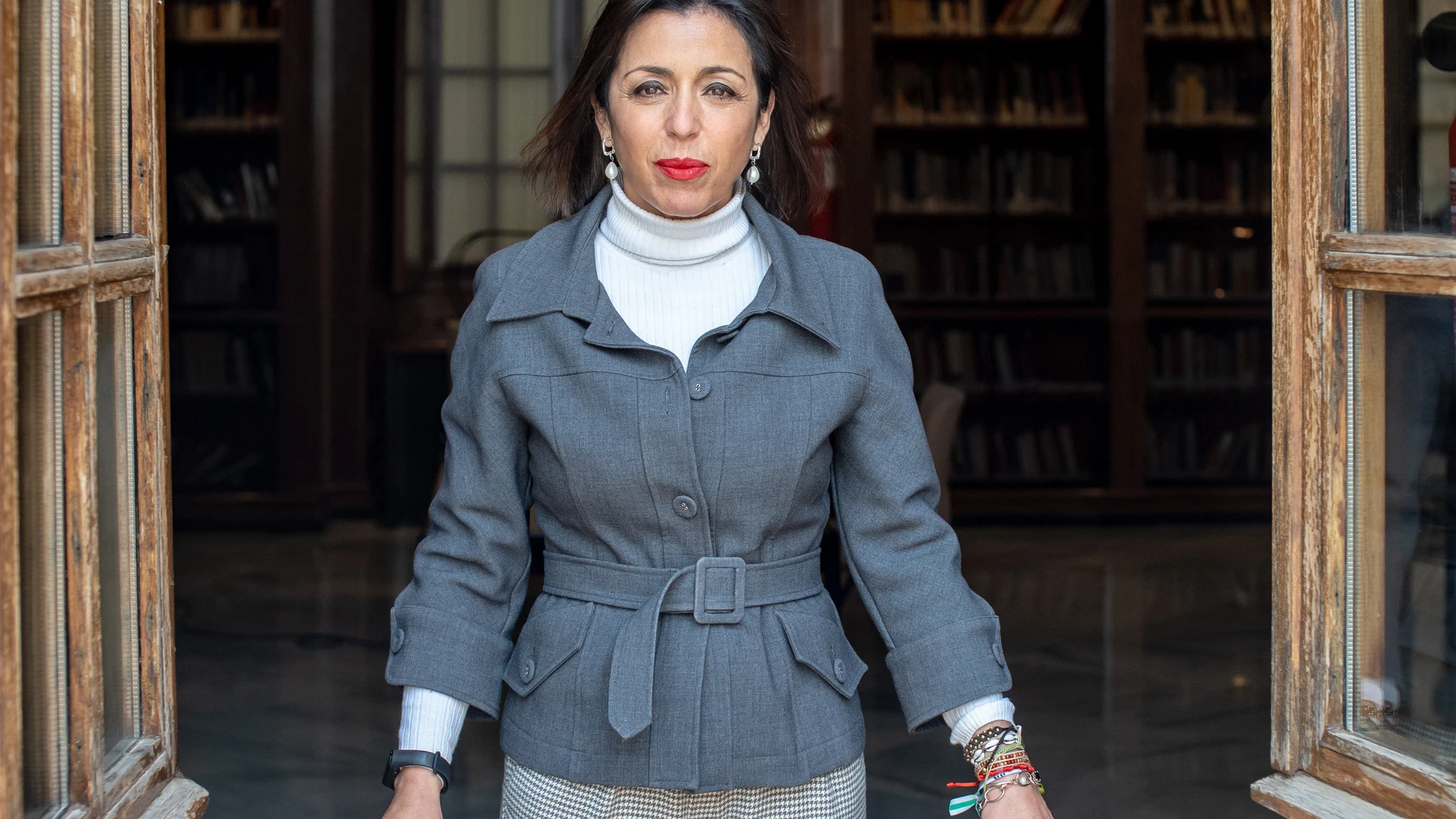 La presidenta del Parlamento de Andalucía, Marta Bosquet