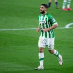 Nabil Fekir con el Real Betis.