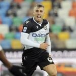 Gerard Deulofeu con el Udinese.