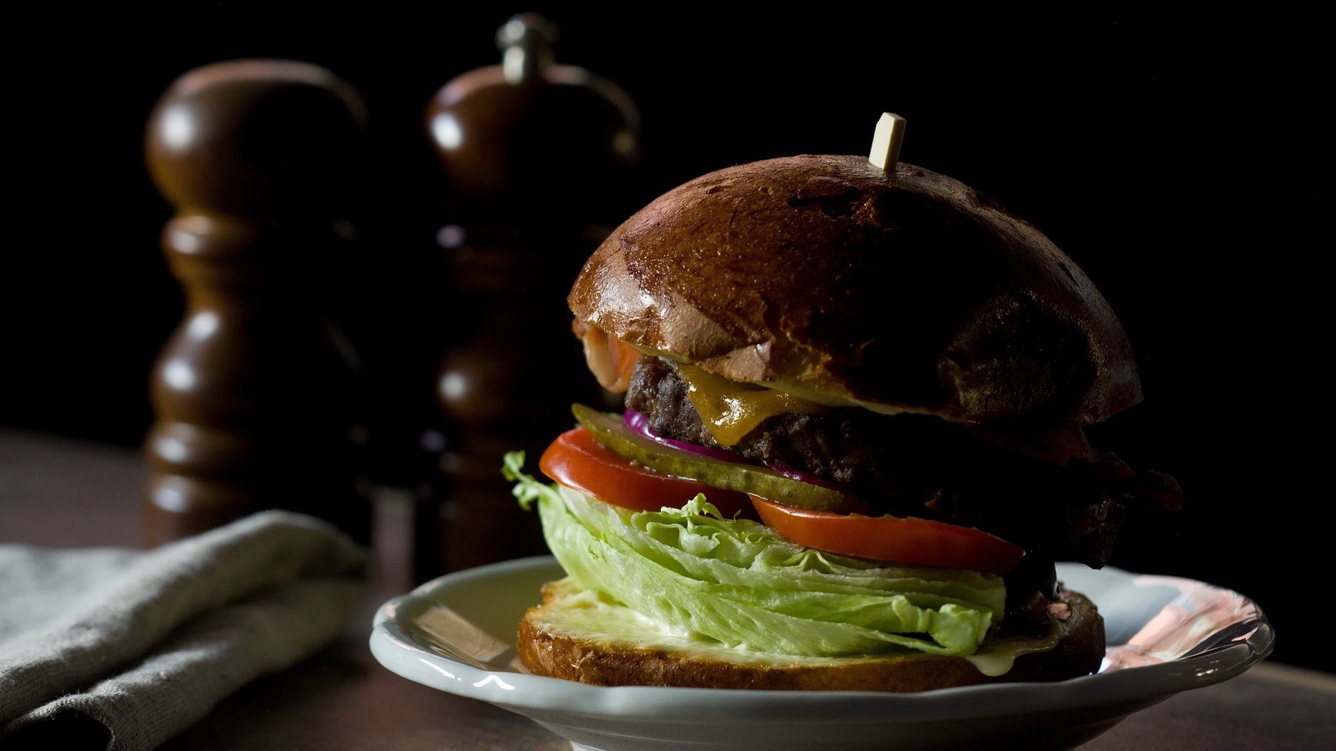 Imagen de archivo de una hamburguesaREMITIDA POR UGR