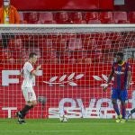 Rakitic marcó en las semifinales de Copa y no celebró su tanto a su ex equipo