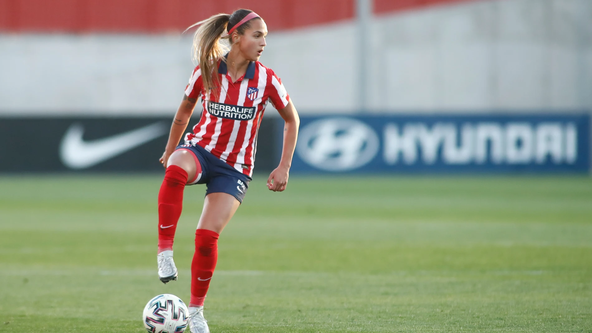 Deyna Castellanos, jugadora venezolana del Atlético de Madrid.