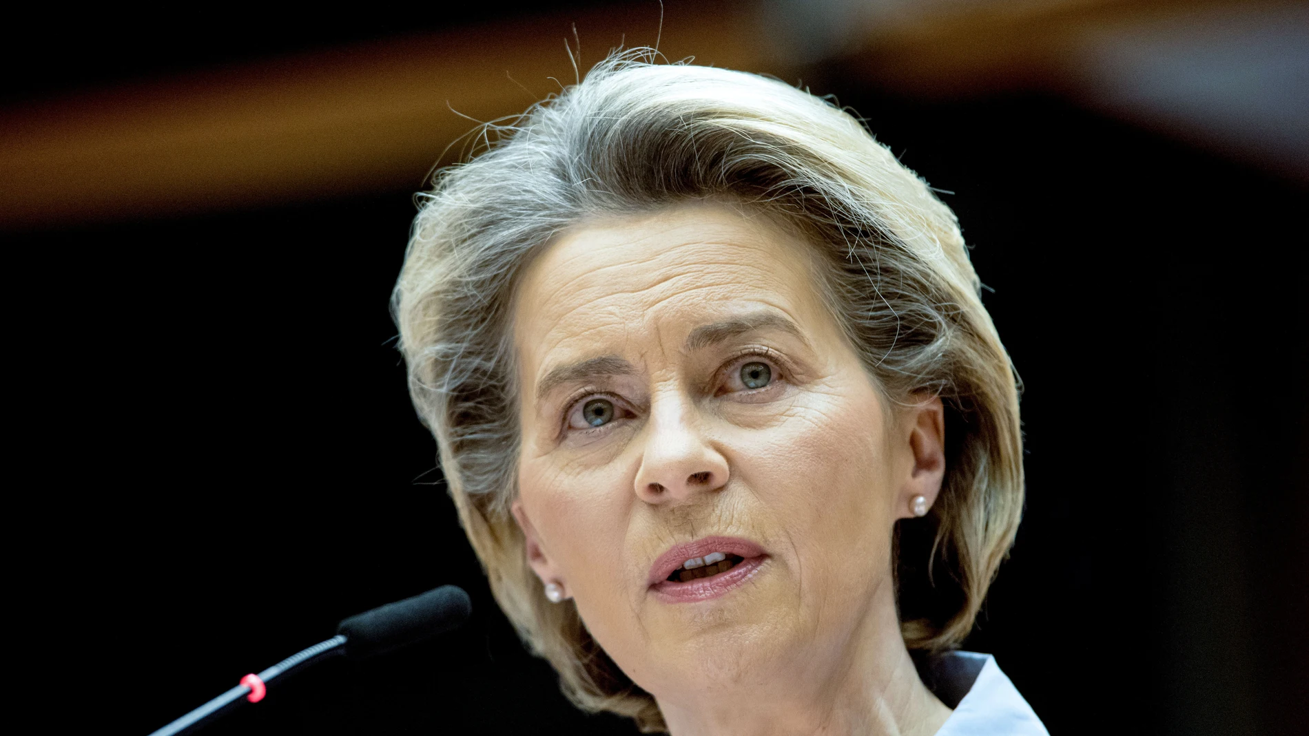La presidenta de la Comisión Europea (CE), Ursula Von der Leyen