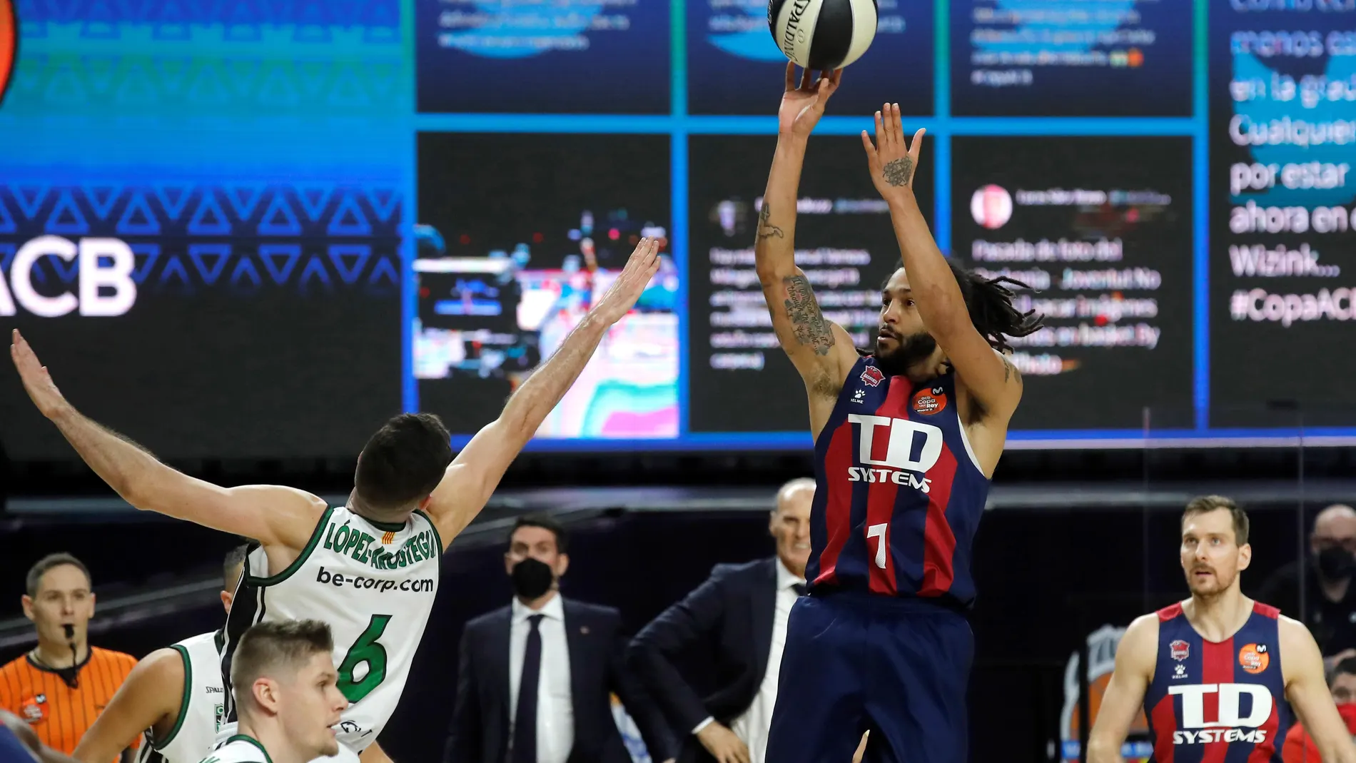 Pierriá Henry manejó el partido a su antojo ante el Joventut