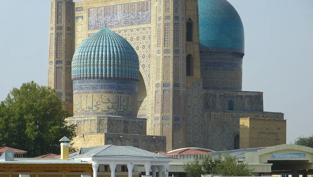 Mezquita de Bibi Khanum en la actualidad.