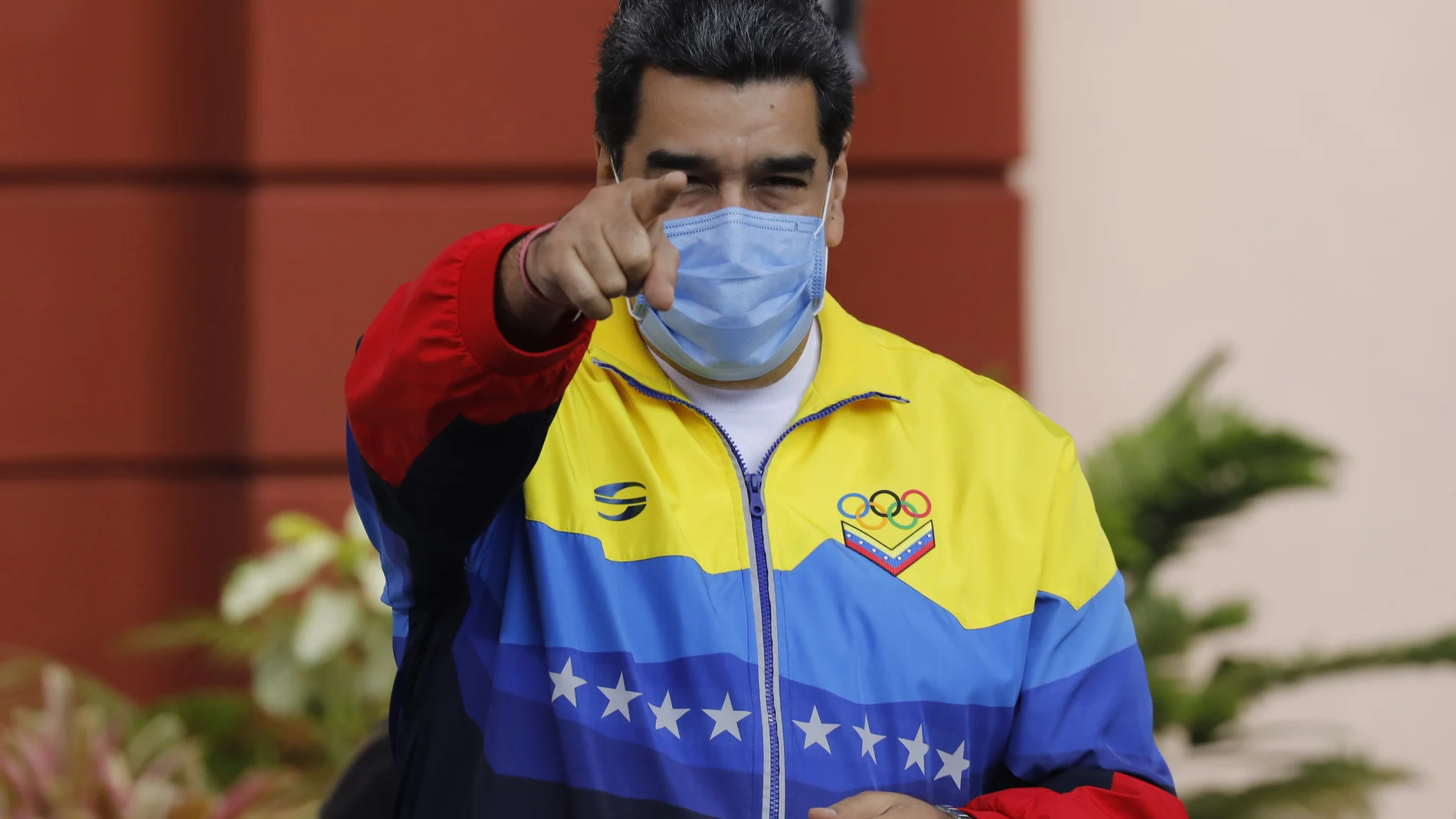 El presidente venezolano Nicolás Maduro durante un discurso en Caracas