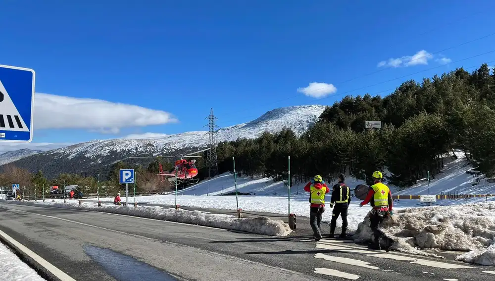 Rescate en la Sierra de Madrid