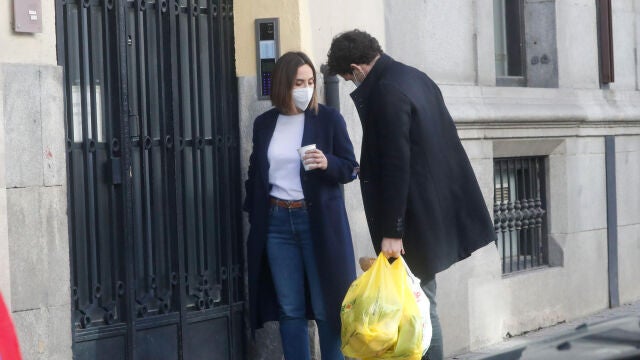 Tamara Falcó e Íñigo Onieva en su casa de Madrid