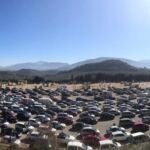 Miles de vehículos se dieron cita para iniciar una marcha de apoyo a la provincia de Jaén