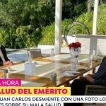 Don Juan Carlos desmiente sus problemas graves de salud con esta imagen / Antena 3