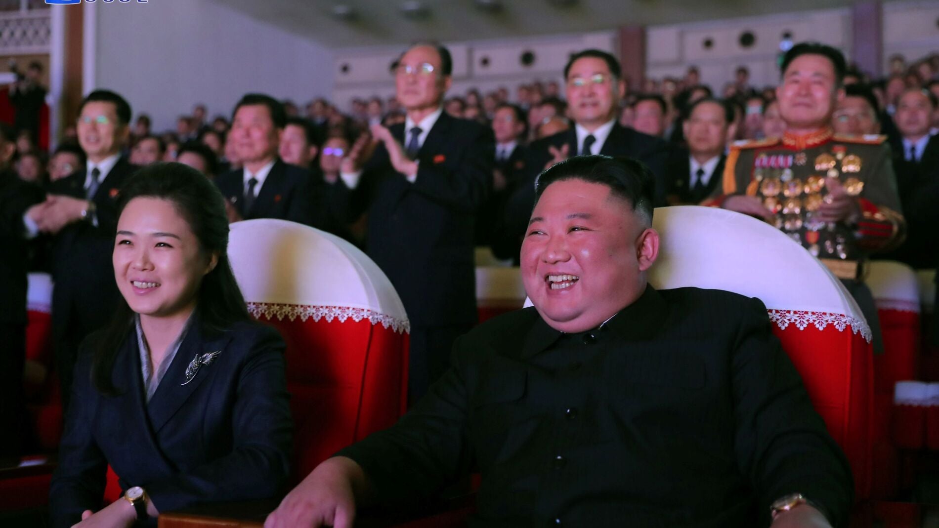 La esposa de Kim Jong Un, en público por primera vez tras un año imagen