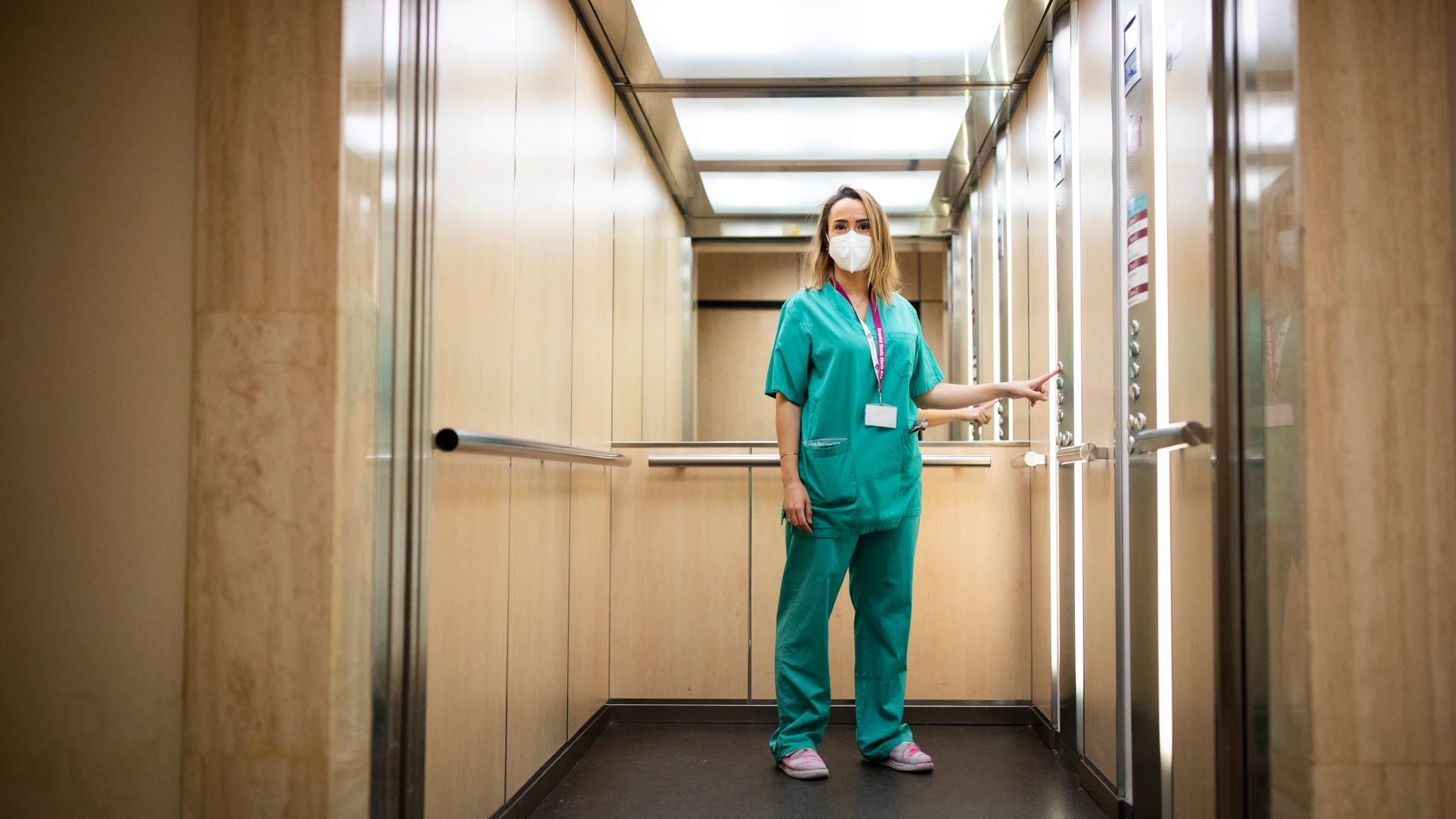 Laura Sanz, médico intensivista de 37 años del Hospital Beata María Ana, en Madrid