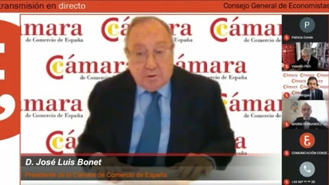 El presidente de la Cámara de Comercio de España, José Luis Bonet.