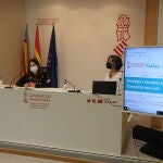 La consellera de Participación ciudadana y coordinadora de EU en la Comunitat Valenciana, Rosa Pérez Garijo