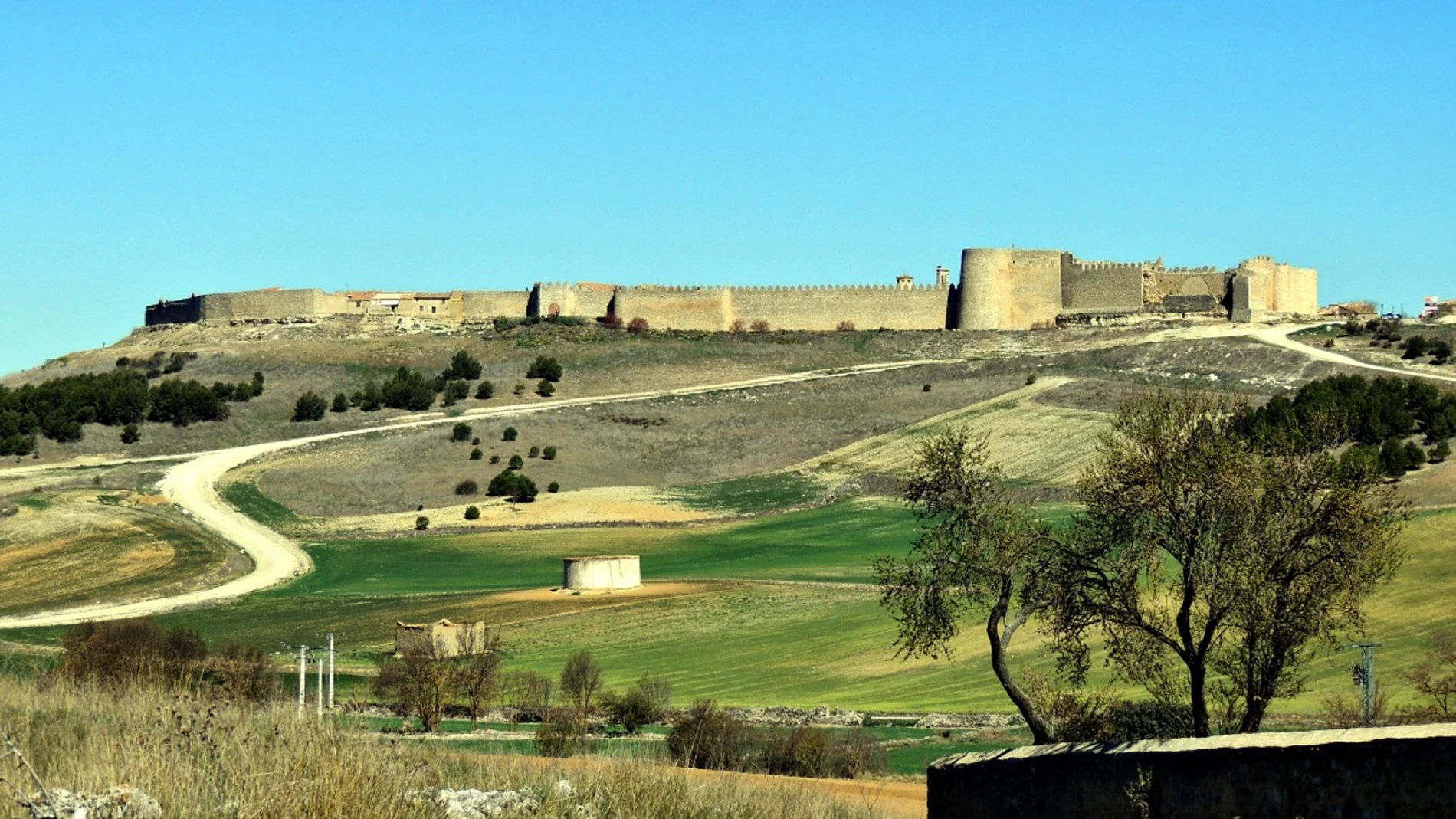 La muralla de Urueña es una de las mejor conservadas de España.