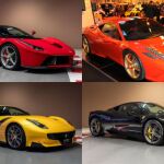 La fantástica colección de coches de Sebastian Vettel