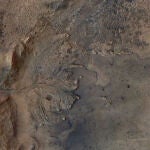 El cráter de Jezero, en Marte, podría albergar restos de vida microbiana.