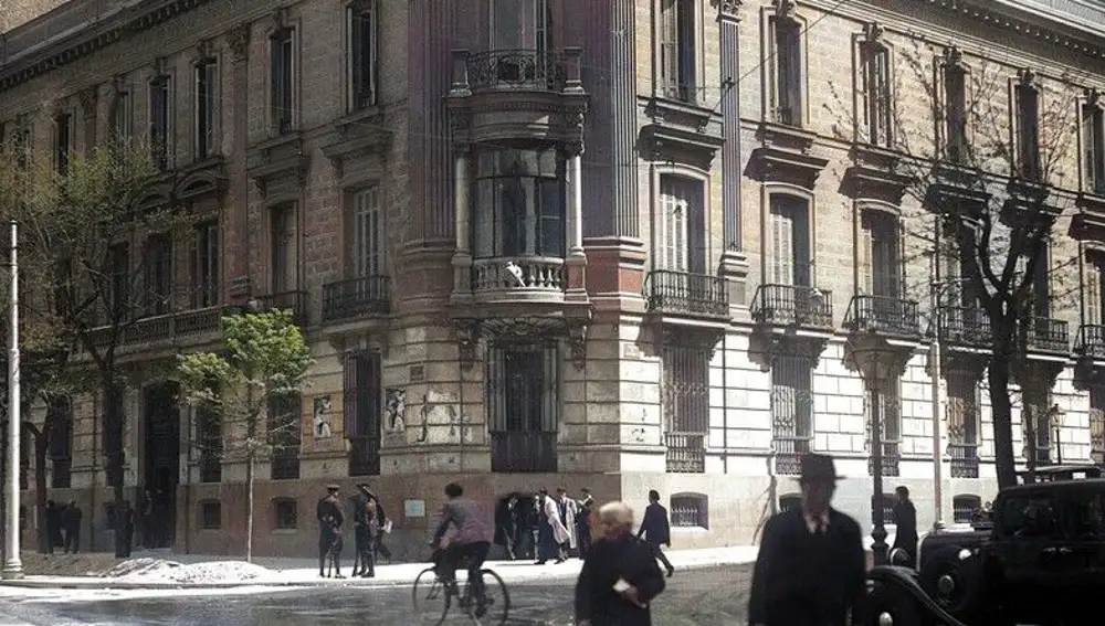 Edificio antiguo de la sede del PP