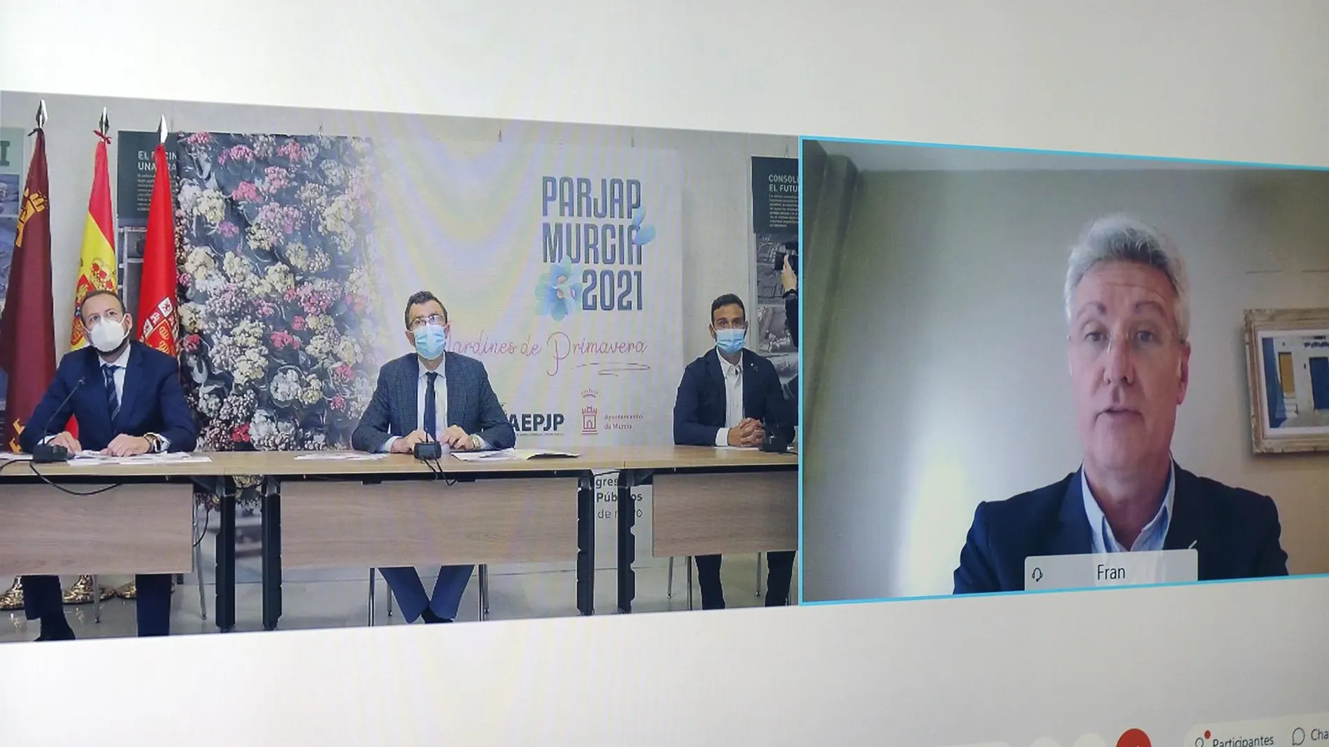 Presentación del congreso de parques
