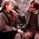 Mia Farrow y Woody Allen en «Delitos y faltas» (1989)