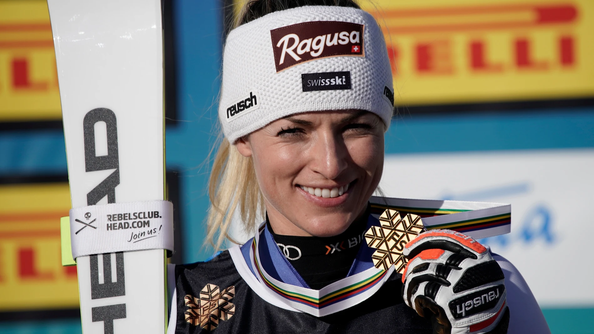 Lara Gut-Behrami aumenta su leyenda con sus dos oros y un bronce en Cortina d'Ampezzo