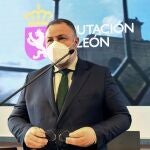 El presidente de Diputación de León, Eduardo Morán