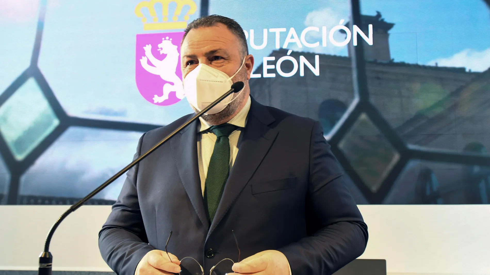 El presidente de Diputación de León, Eduardo Morán