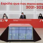 Ejecutiva del PSOE en Ferraz