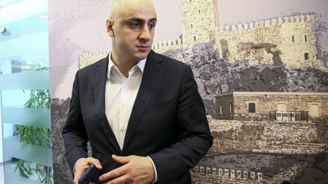 Nika Melia, el líder del mayor partido de la oposición en Georgia