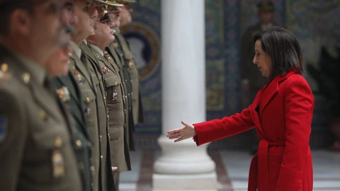 La ministra de Defensa, Margarita Robles, en un acto reciente