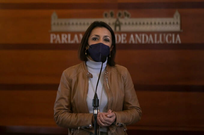 La presidenta del Parlamento de Andalucía, Marta Bosquet, en una imagen de archivo