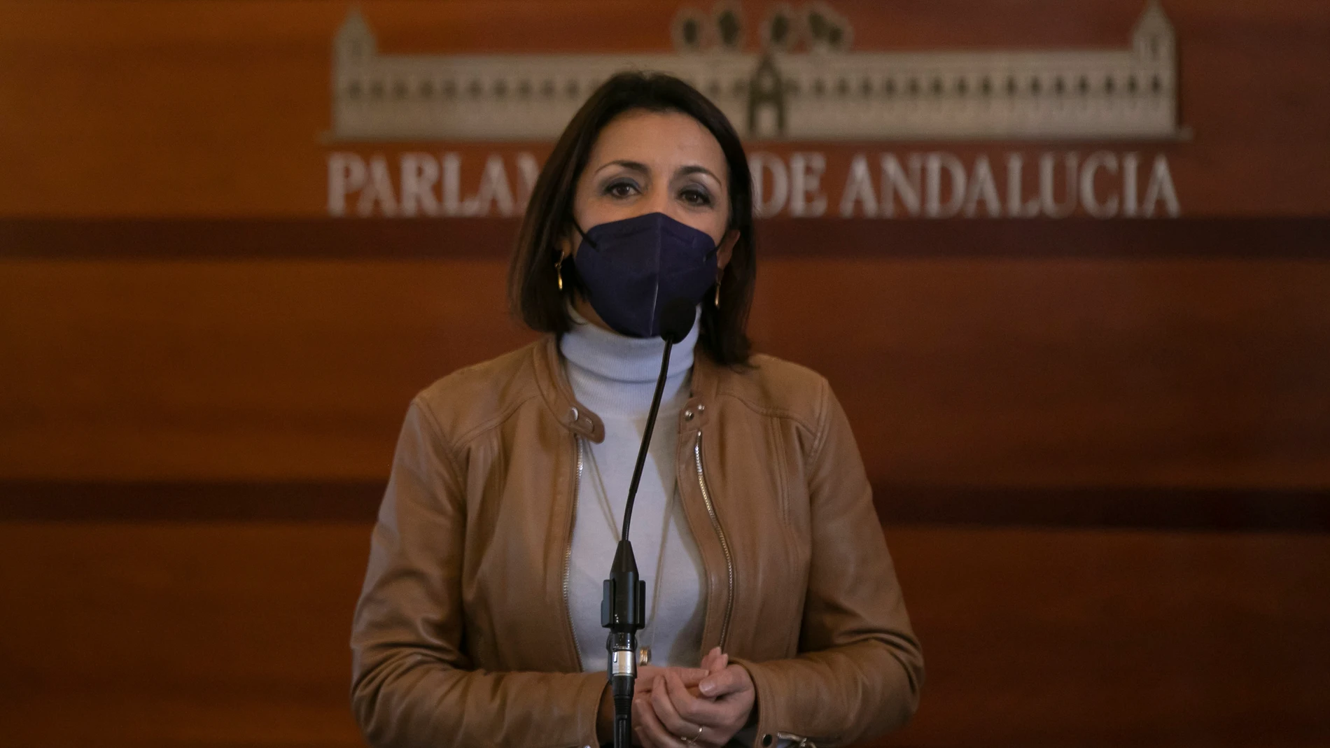 La presidenta del Parlamento de Andalucía, Marta Bosquet, en una imagen de archivo