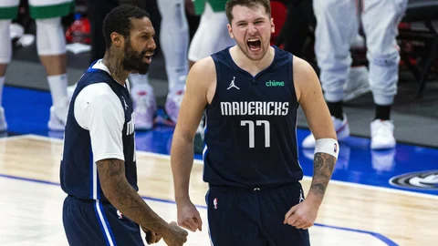 Luka Doncic fue, una vez más, el héroe en la victoria de Dallas Mavericks.